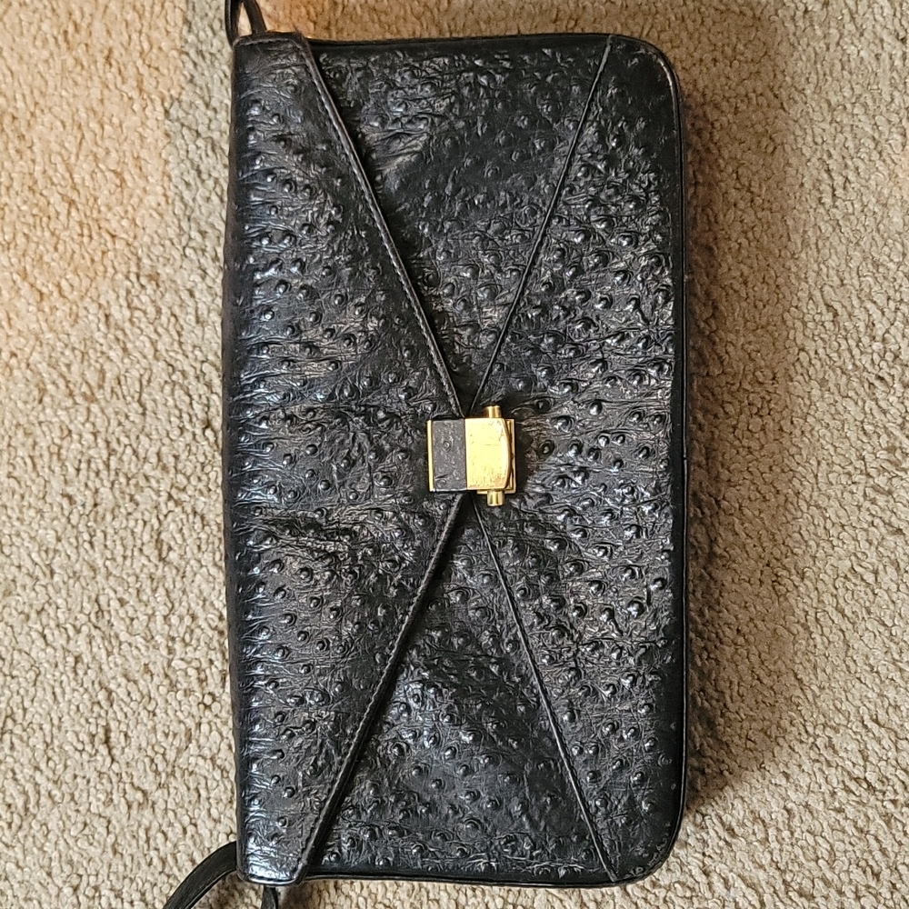 Picard Ostrich handbag